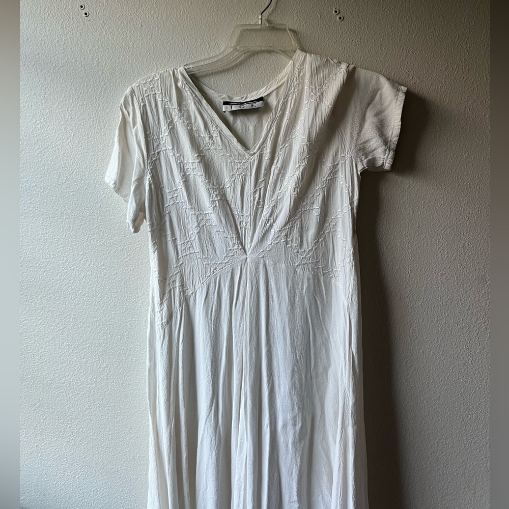 Vintage White Maxi Dress